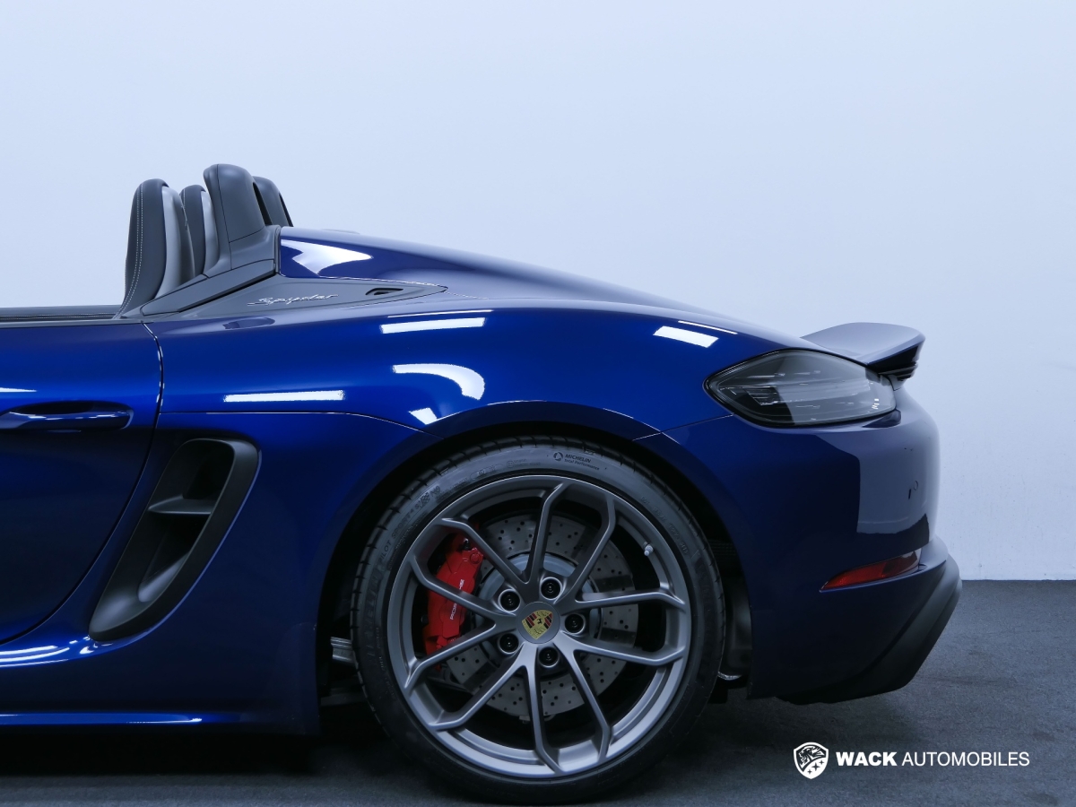 PORSCHE 718 SPYDER 718 SPYDER 4.0L 420 CV 