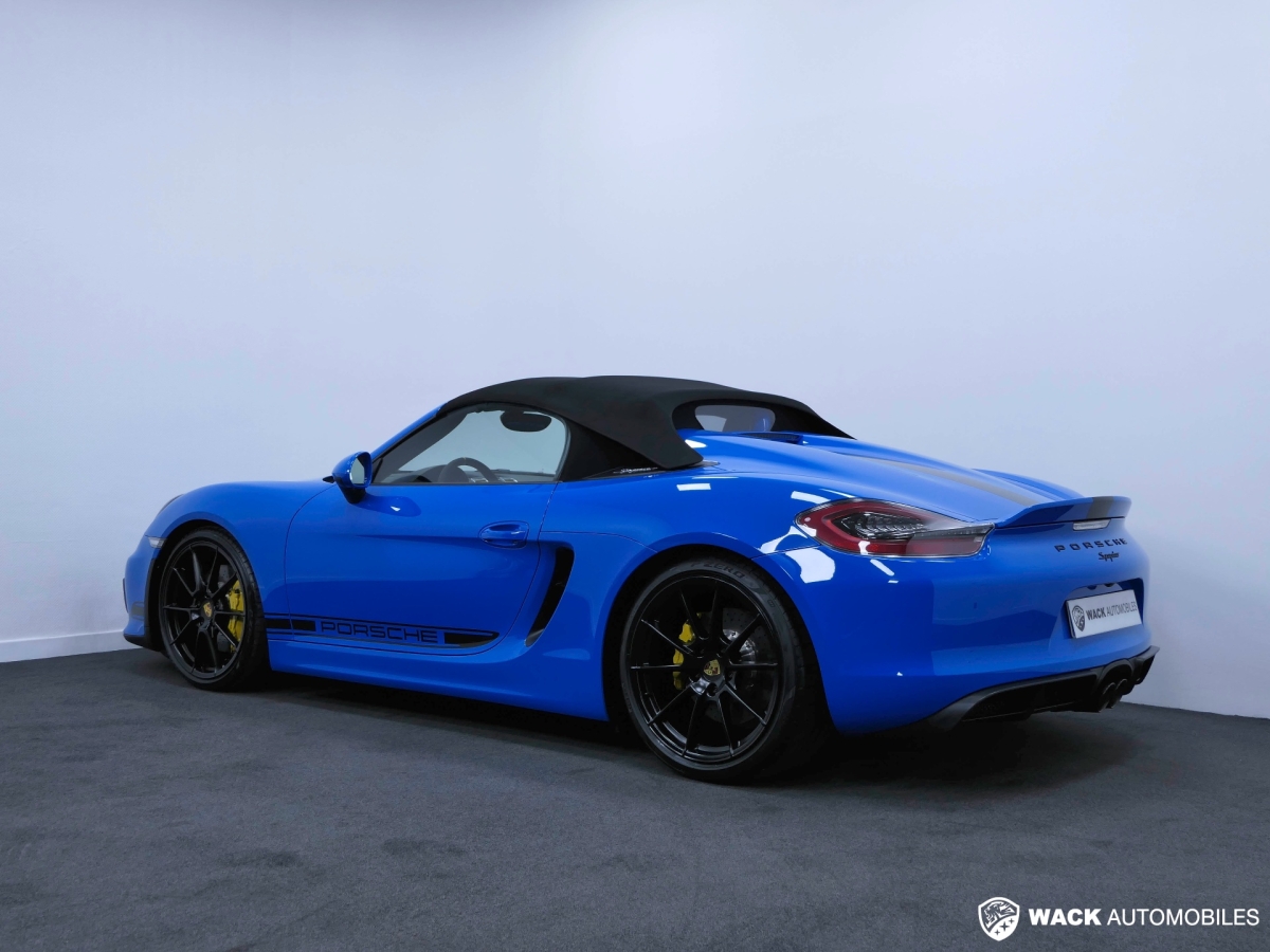 PORSCHE BOXSTER SPYDER BOXSTER 981 SPYDER 3.8L 375 CV 