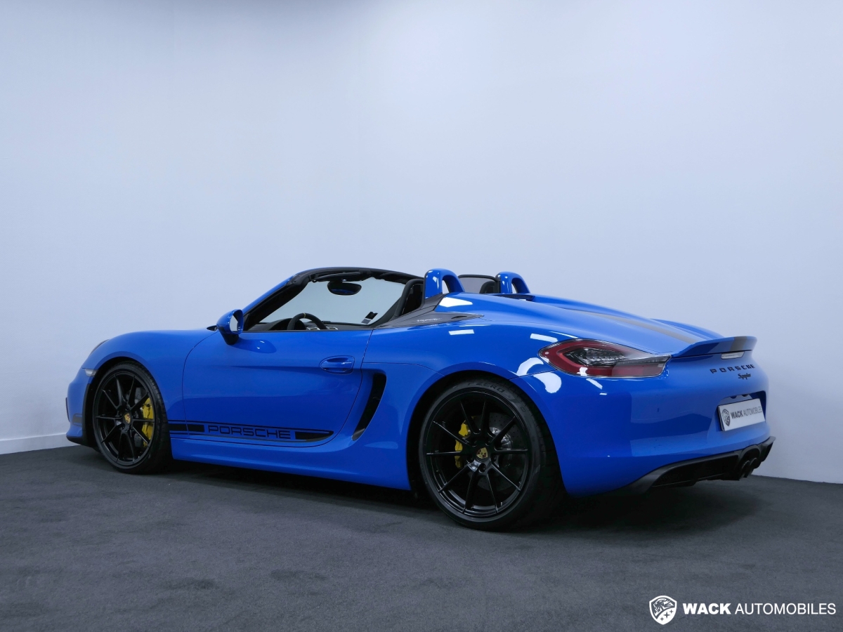 PORSCHE BOXSTER SPYDER BOXSTER 981 SPYDER 3.8L 375 CV 
