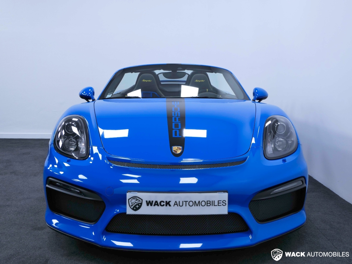 PORSCHE BOXSTER SPYDER BOXSTER 981 SPYDER 3.8L 375 CV 