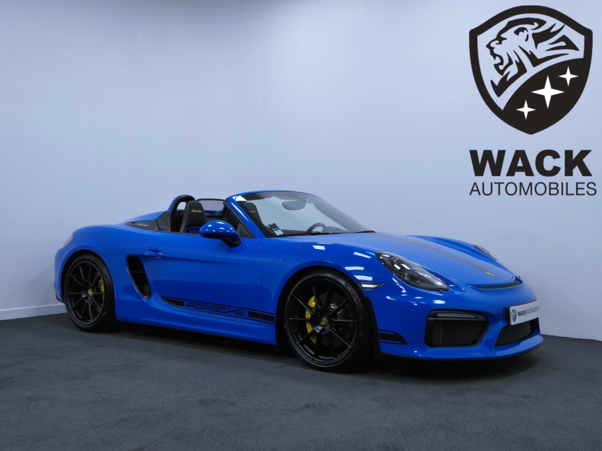 PORSCHE BOXSTER SPYDER BOXSTER 981 SPYDER 3.8L 375 CV 