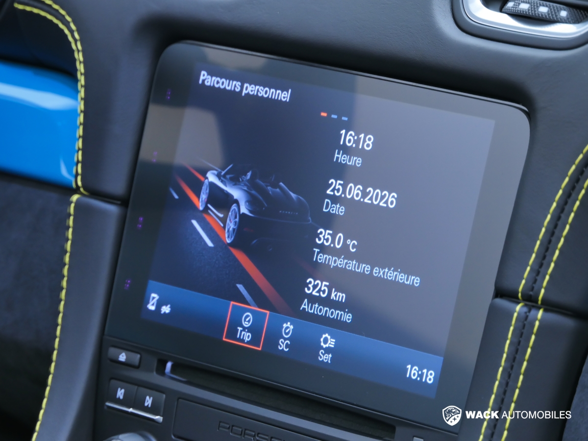 PORSCHE 718 SPYDER 718 SPYDER 4.0L 420 CV 