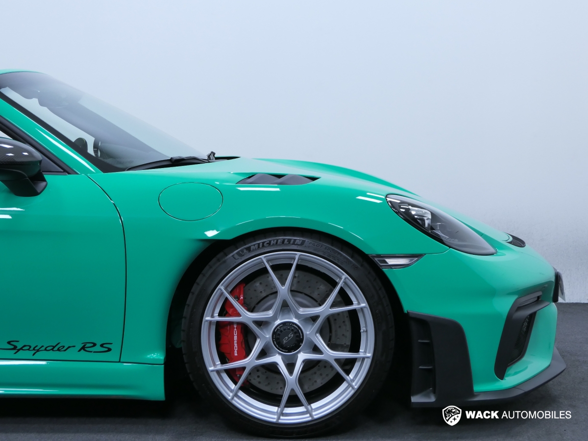 PORSCHE 718 BOXSTER SPYDER 718 SPYDER RS 500 CV PDK