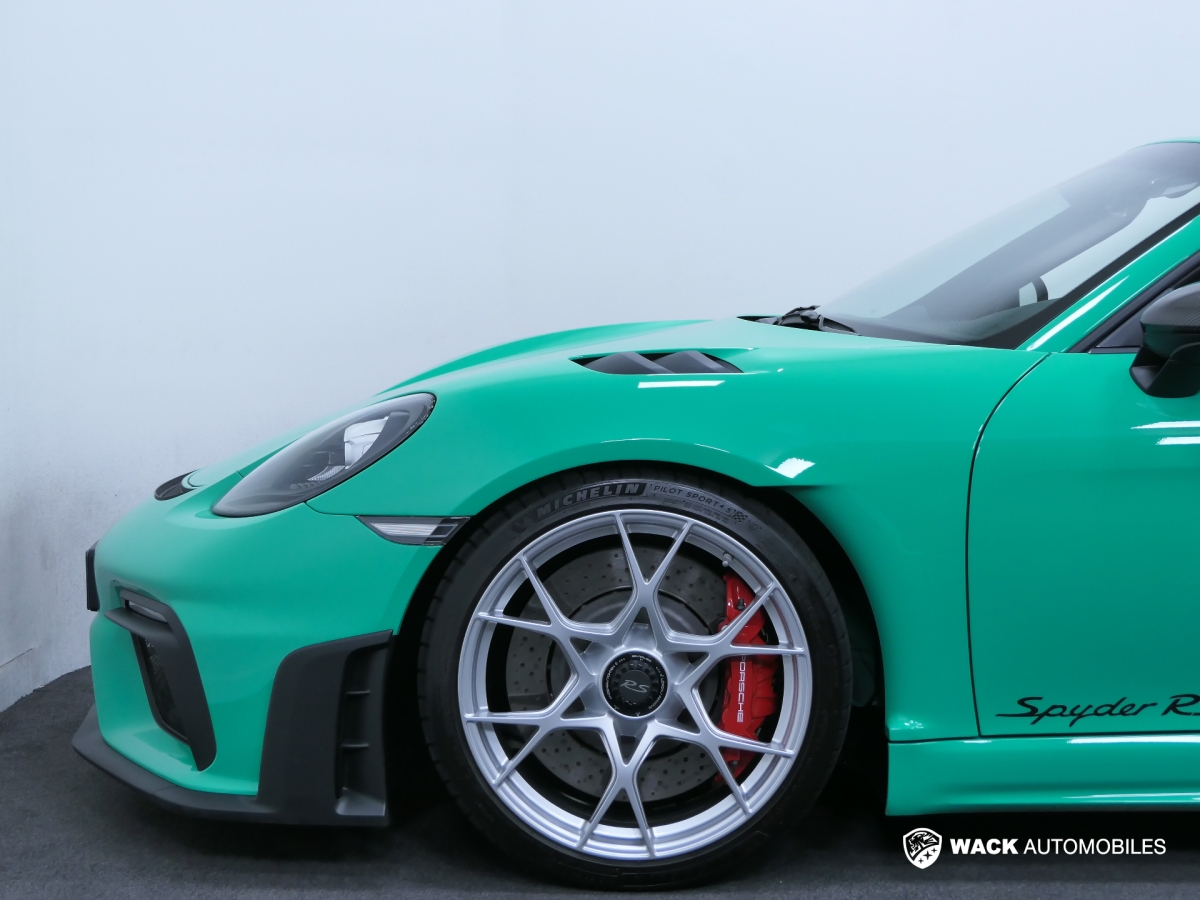 PORSCHE 718 BOXSTER SPYDER 718 SPYDER RS 500 CV PDK