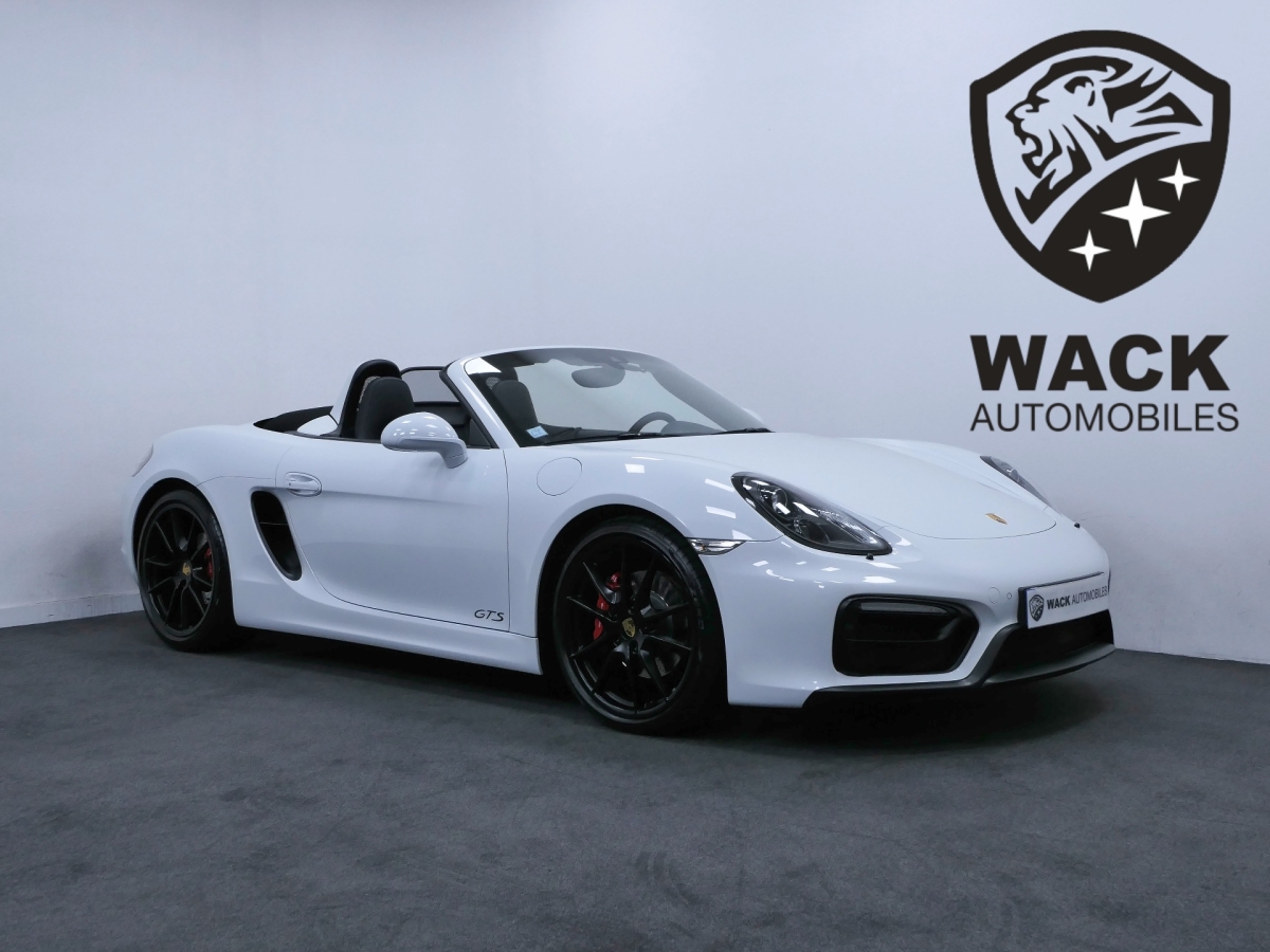 PORSCHE Boxster 981 BOXSTER GTS 3.4L 330 CV BOITE MÉCANIQUE 