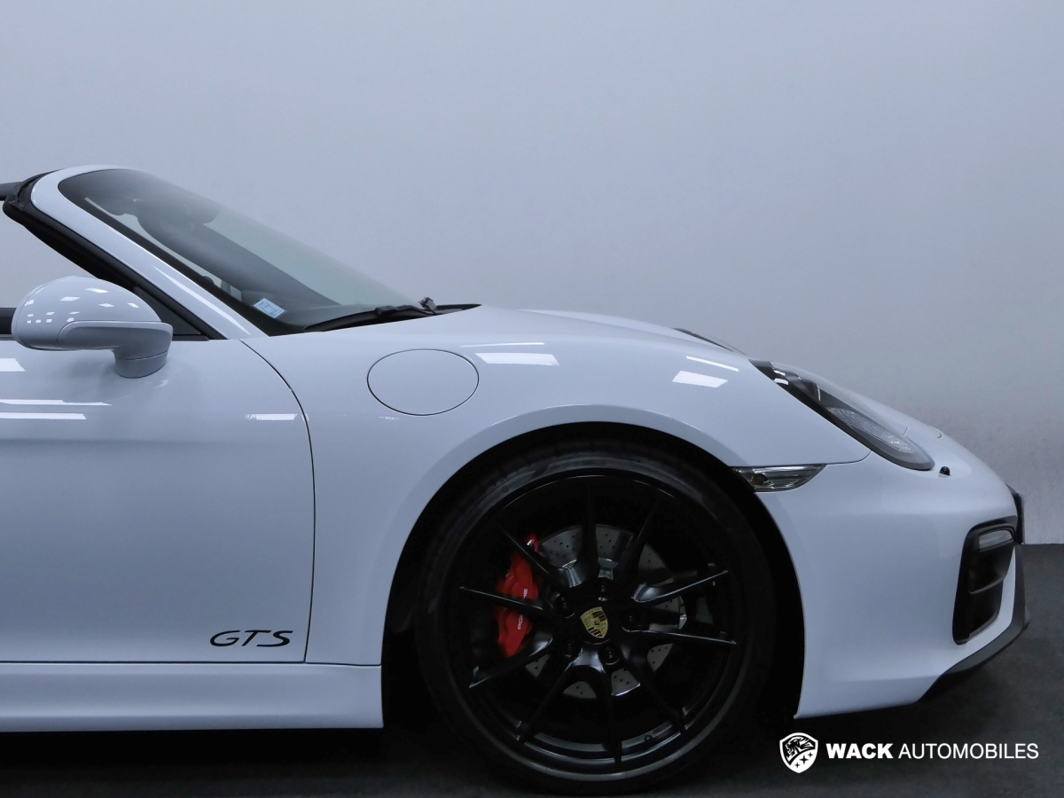 PORSCHE Boxster 981 BOXSTER GTS 3.4L 330 CV BOITE MÉCANIQUE 