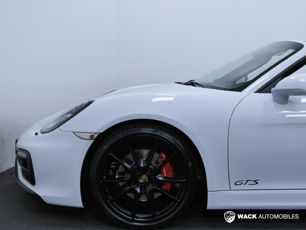 PORSCHE Boxster 981 BOXSTER GTS 3.4L 330 CV BOITE MÉCANIQUE 