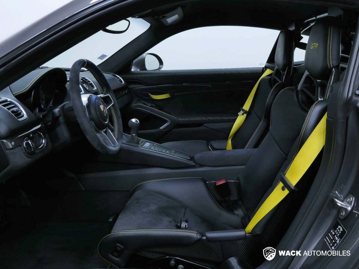 PORSCHE Cayman CAYMAN 981 GT4 3.8L 385 CV CLUBSPORT 