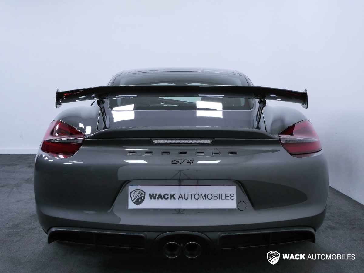 PORSCHE Cayman CAYMAN 981 GT4 3.8L 385 CV CLUBSPORT 